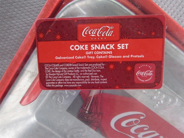 COCA-COLA & QUAKER OATS GIFT SETS - EXPIRED