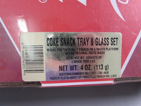 COCA-COLA & QUAKER OATS GIFT SETS - EXPIRED
