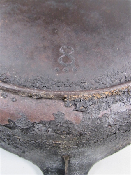 VINTAGE BSR #8 CAST IRON SKILLET
