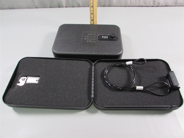 2 NEW COMBINATION LOCK GUN VAULTS