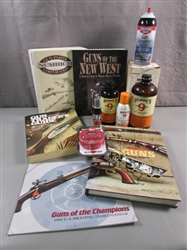 GUN CARE SUPPLIES & BOOKS