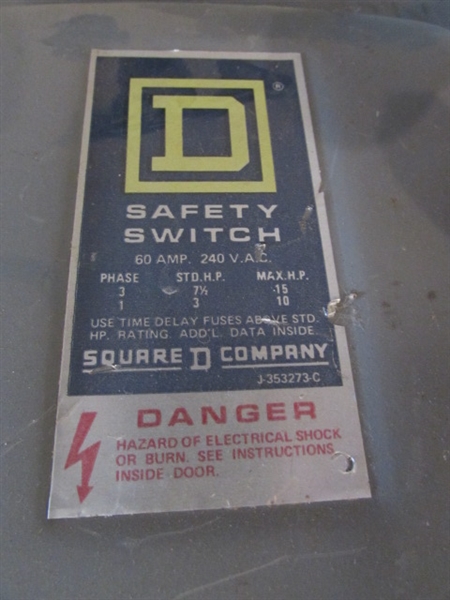 FUSE & ELECTRICAL PANELS