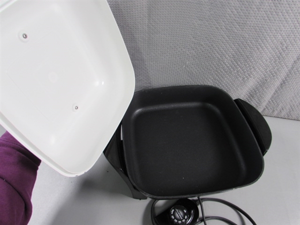 PRESTO ELECTRIC SKILLET & CUISINART TOASTER