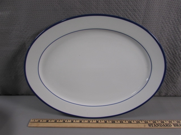 BRASSERIE DINNERWARE & SERVING DISHES 53-PIECE SET
