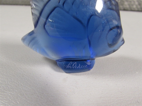 GLASS FISH FIGURINE COLLECTION