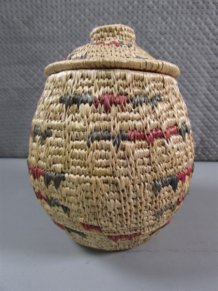 ALASKAN ARTIST MADE WOVEN BASKETS