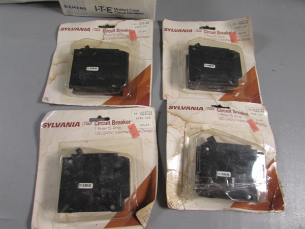ASSORTED CIRCUIT BREAKERS