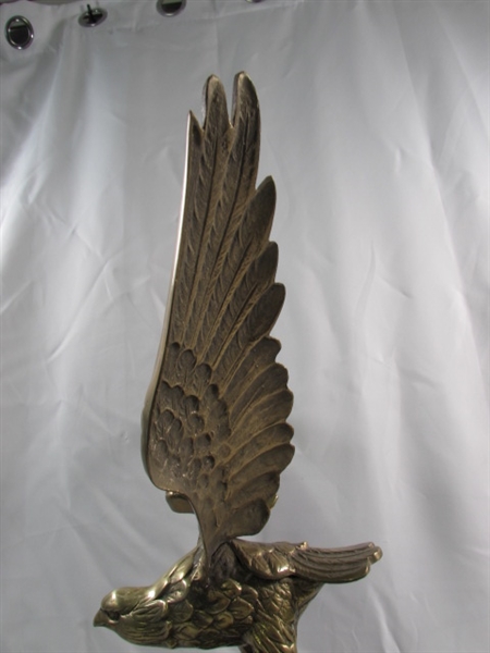 BRASS EAGLE STATUE