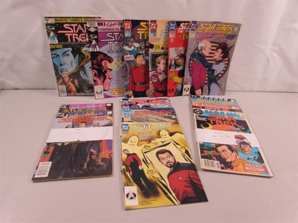 VINTAGE STAR TREK COMIC BOOKS
