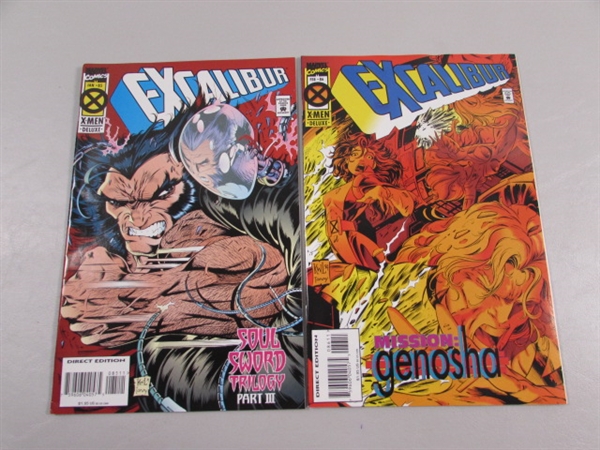 ASSORTED X-MEN, GENERATION X, X-FORCE & MORE COMIC BOOKS