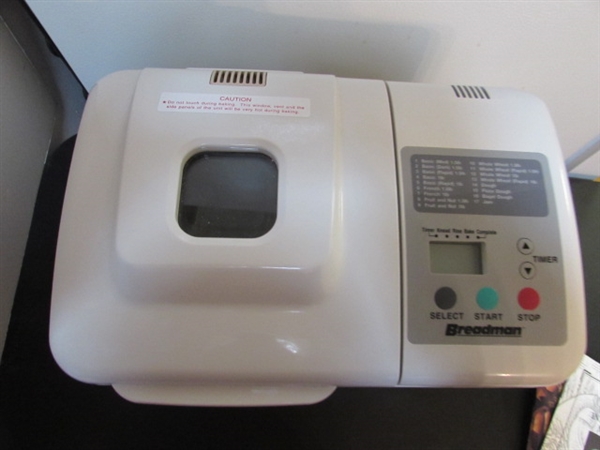 BREADMAN AUTOMATIC BREAD MAKER