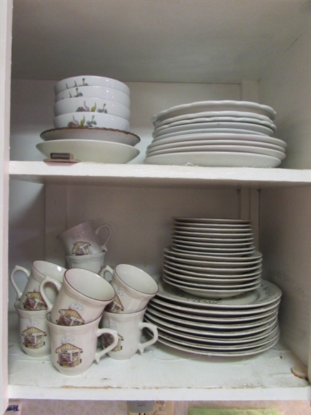 DINNERWARE SET & EXTRAS