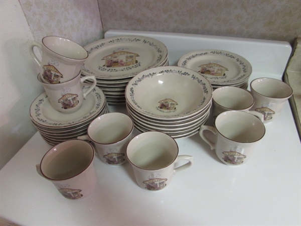 DINNERWARE SET & EXTRAS
