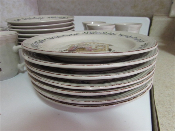 DINNERWARE SET & EXTRAS
