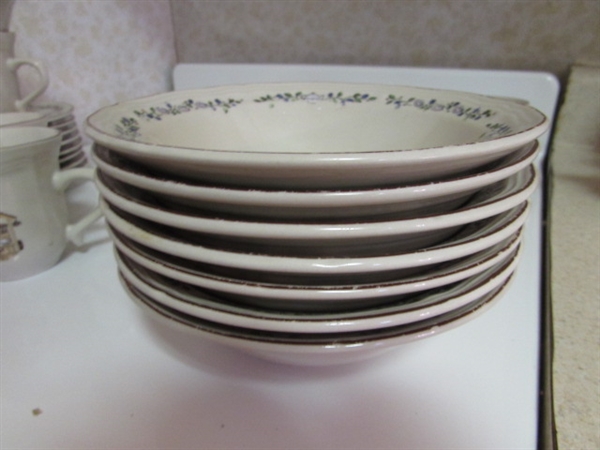 DINNERWARE SET & EXTRAS