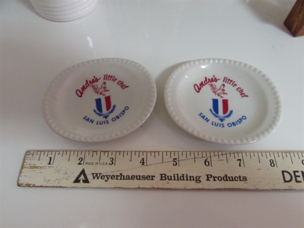 SALT & PEPPER SHAKERS, NAPKIN HOLDER & MORE