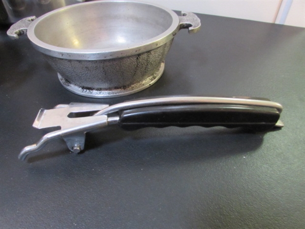 PRESSURE COOKER, DOUBLE BOILER & SAVEMASTER ALUMINUM COOKWARE