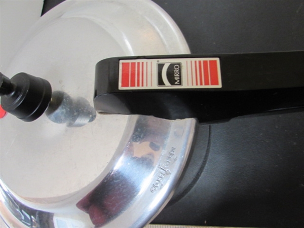 PRESSURE COOKER, DOUBLE BOILER & SAVEMASTER ALUMINUM COOKWARE