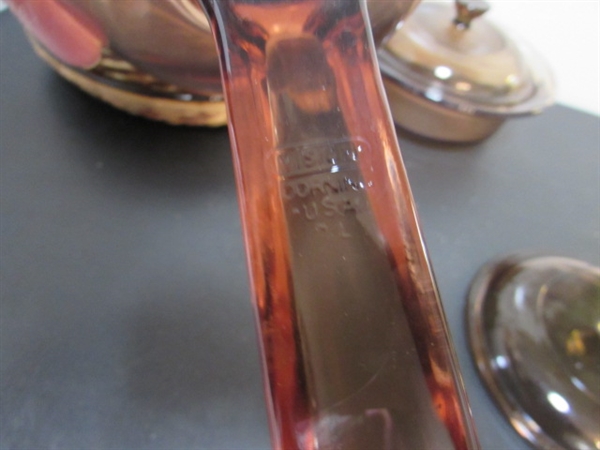 VISION WARE & AMBER GLASS COOKWARE