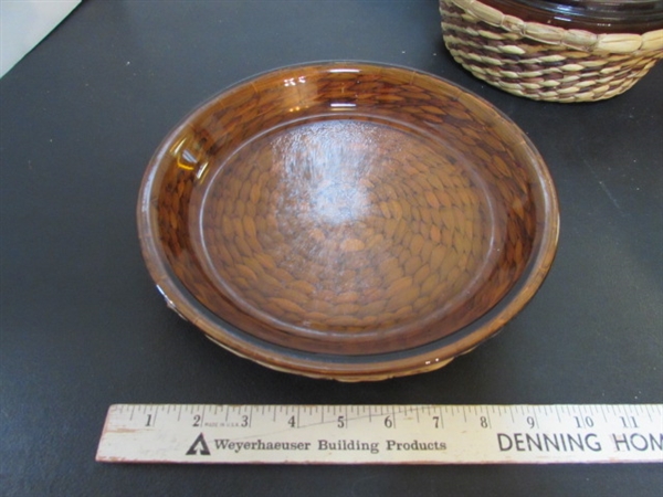 VISION WARE & AMBER GLASS COOKWARE