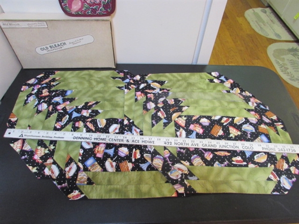CLOTH PLACEMATS, NAPKINS & MORE