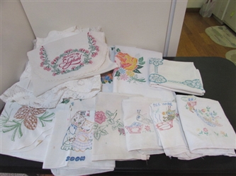 VINTAGE TABLE LINENS & MORE