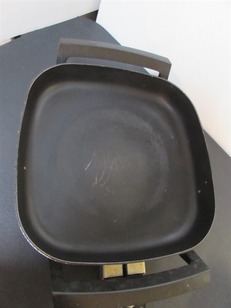 ELECTRIC SKILLET, BROWNIE PAN, VACUUM SEALER & MORE