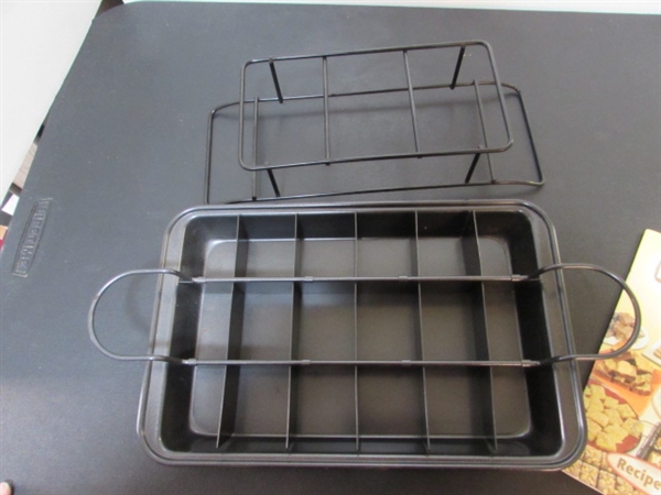 ELECTRIC SKILLET, BROWNIE PAN, VACUUM SEALER & MORE