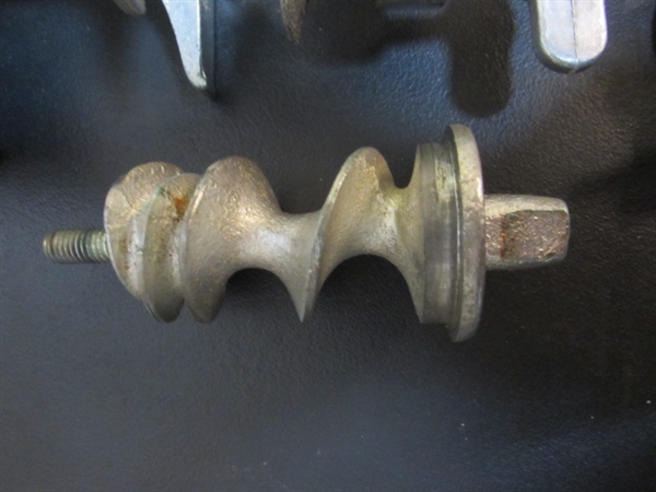 VINTAGE MEAT GRINDERS AND HAND MIXER