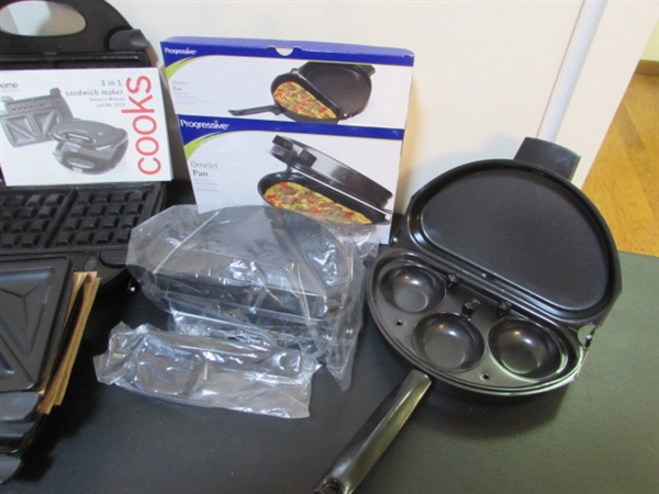 SANDWICH MAKERS & OMELET PANS