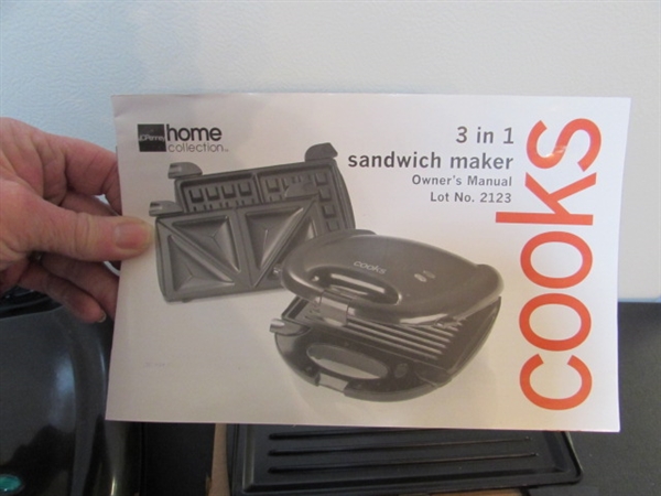 SANDWICH MAKERS & OMELET PANS
