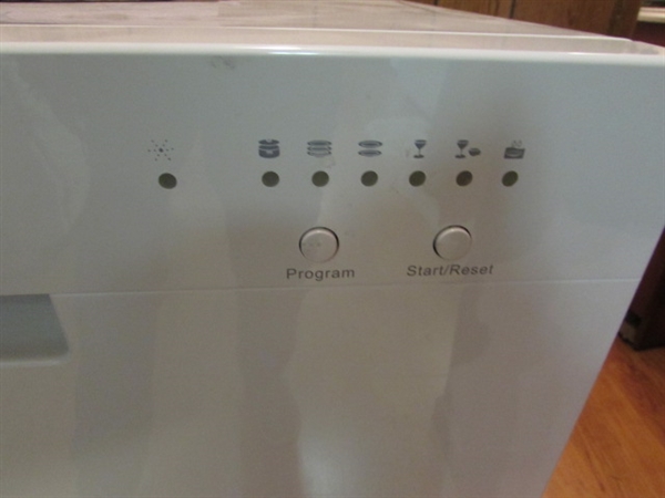 SPT COUNTERTOP PORTABLE DISHWASHER ON ROLLING STAND - LIKE NEW CONDITION