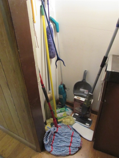 MOPS, BROOMS, DUSTER & MORE