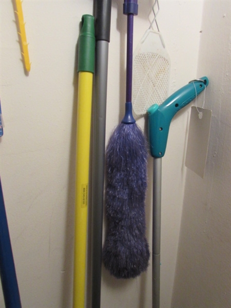 MOPS, BROOMS, DUSTER & MORE