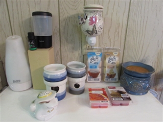 DIFFUSERS, WAX MELT POTS & POTPOURRI POTS