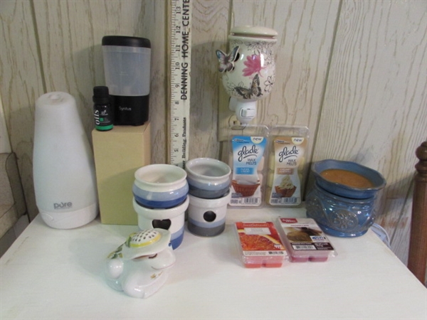 DIFFUSERS, WAX MELT POTS & POTPOURRI POTS