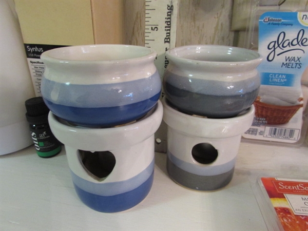 DIFFUSERS, WAX MELT POTS & POTPOURRI POTS