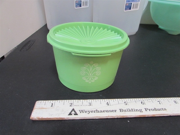 TUPPERWARE CONTAINERS & STERILITE PITCHERS