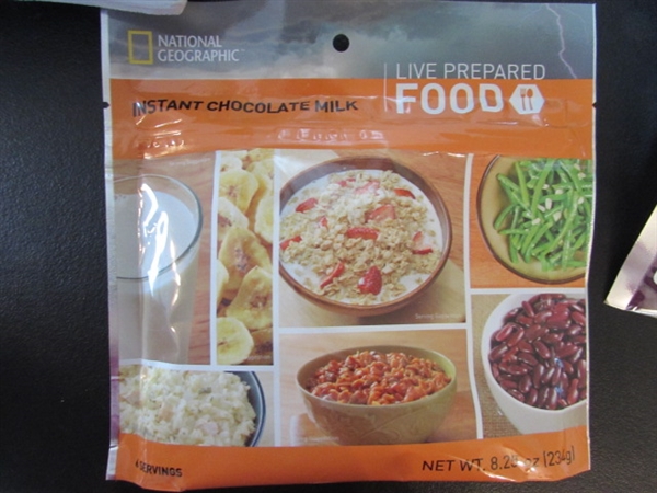 38 ASSORTED MRE'S - WHEY MILK, PANCAKES, COOKIES, BROWNIES & MORE