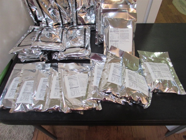 31 MRE MEALS - PASTA & LASAGNA
