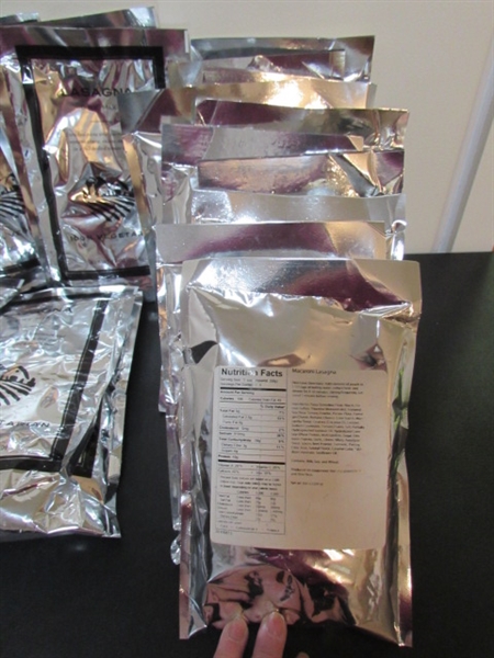 31 MRE MEALS - PASTA & LASAGNA