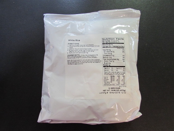 41 MRE MEALS - CHEESY MAC, CREAMY VEGETABLE & MOE