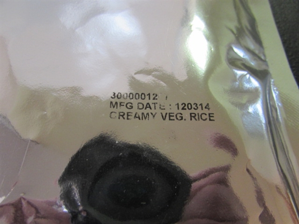 41 MRE MEALS - CHEESY MAC, CREAMY VEGETABLE & MOE