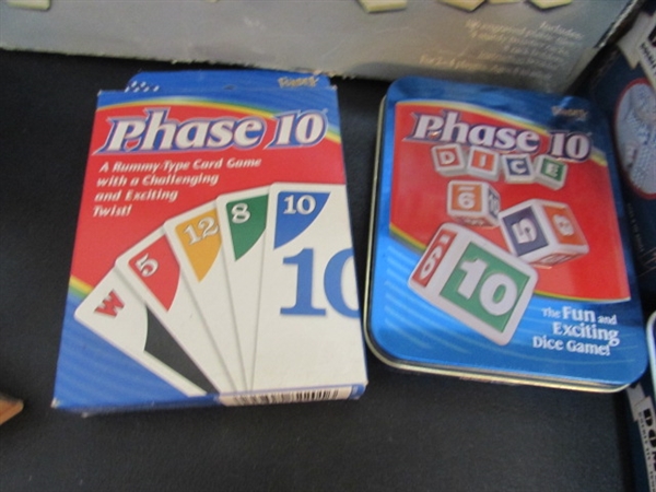GAMES, PLAYING CARDS & CARD SHUFFLERS