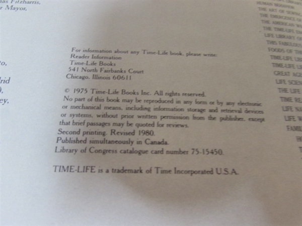 VINTAGE 1980 TIME-LIFE THE OLD WEST BOOKS