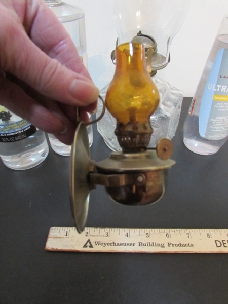HURRICANE OIL LAMP, MINI OIL LAMP & FUEL