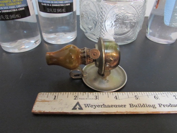 HURRICANE OIL LAMP, MINI OIL LAMP & FUEL