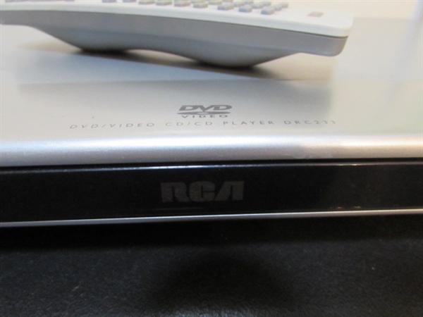 RCA DVD/CD PLAYER WITH REMOTE & DVD MOVIES