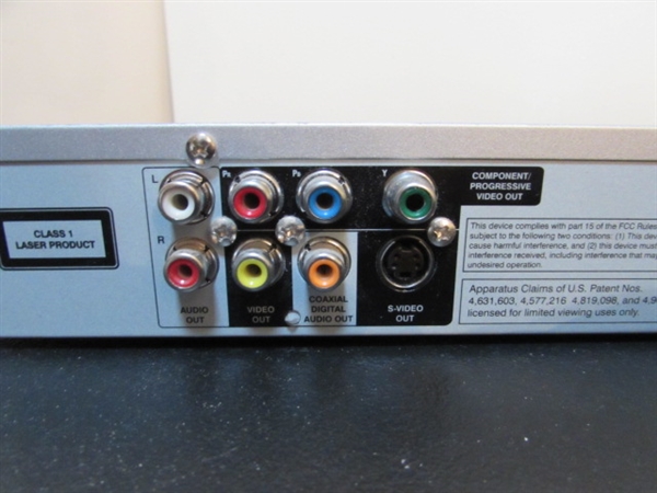 RCA DVD/CD PLAYER WITH REMOTE & DVD MOVIES