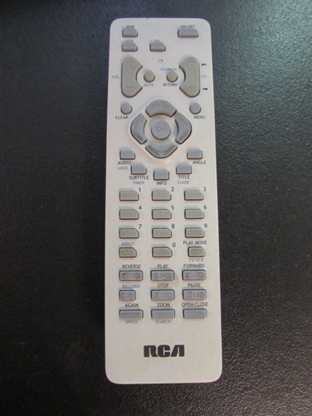 RCA DVD/CD PLAYER WITH REMOTE & DVD MOVIES